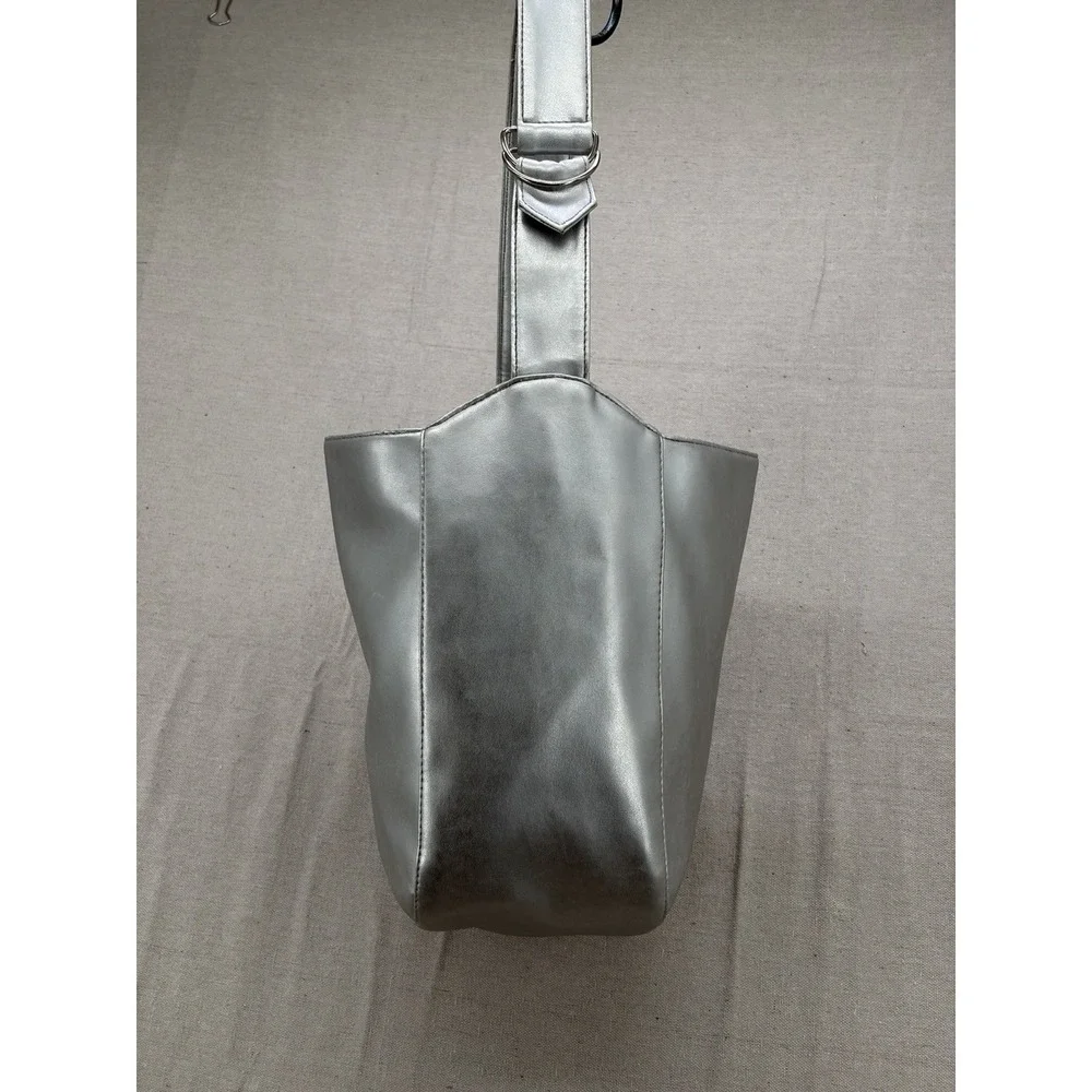 Neiman Marcus Silver Hobo Bag